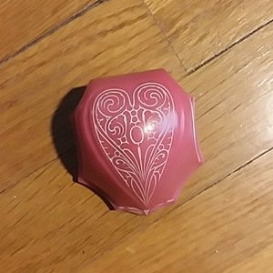 Vintage heart-shaped art deco ring box